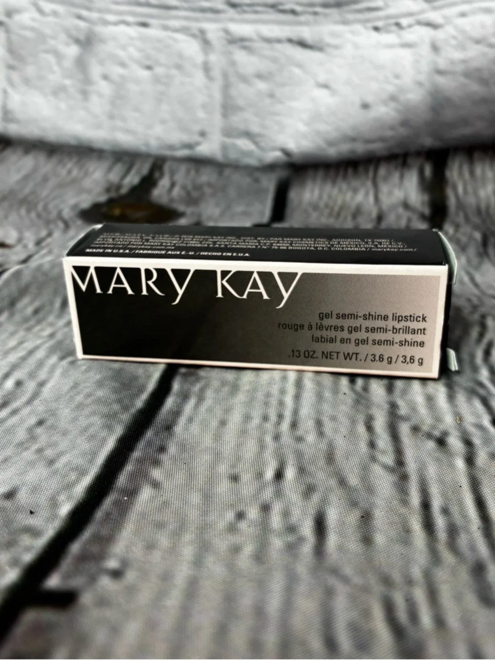 NEW Mary Kay ‘Spiced Ginger’ Gel Semi Shine Lipstick .13 oz NIP NIB Makeup